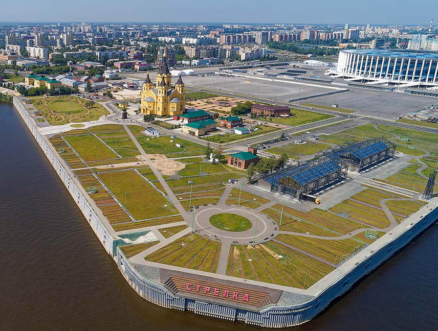 Прогулка по туристическому маршруту «Зелёная линия» в Нижнем Новгороде